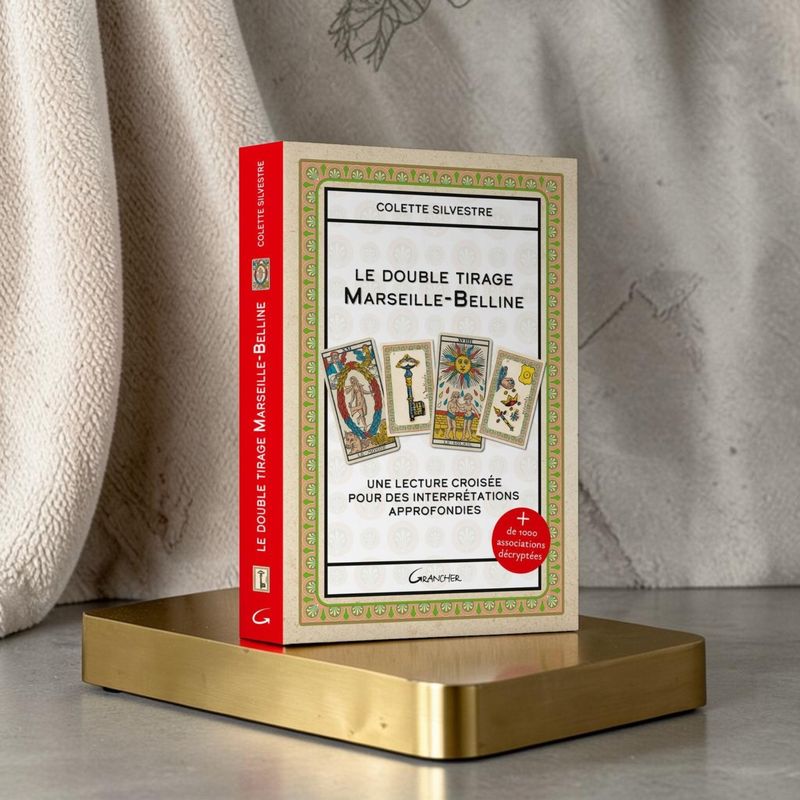 Le double tirage Marseille - Belline - Colette Silvestre - Livre