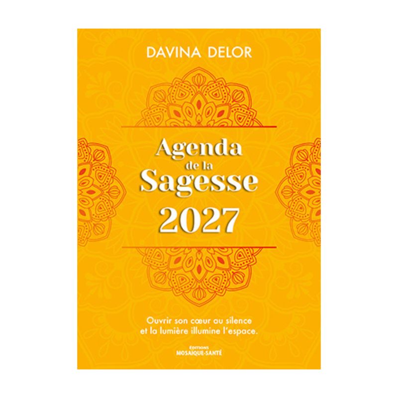 Agenda de la sagesse 2027 - Davina Delor