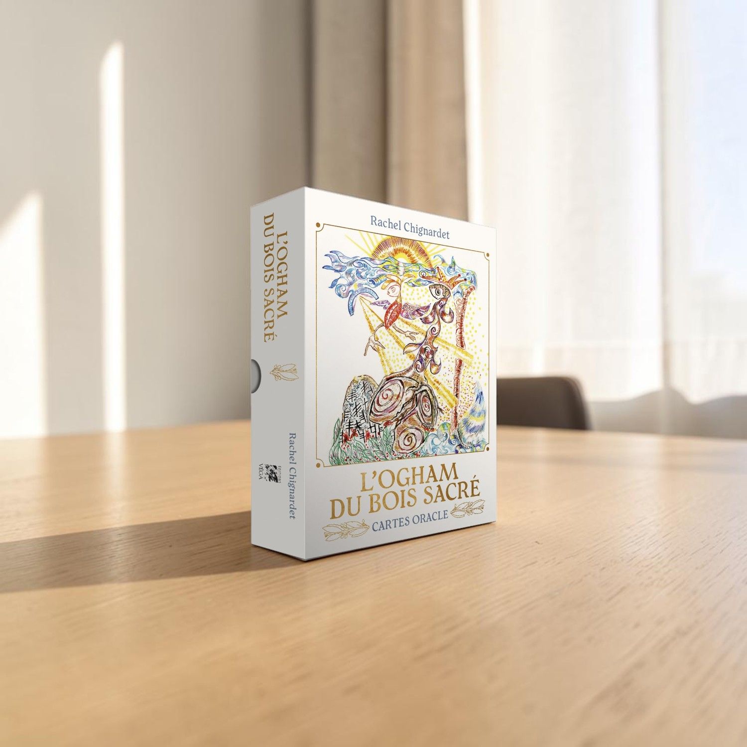 L'Ogham du bois sacré - Cartes Oracle - Rachel Chignardet