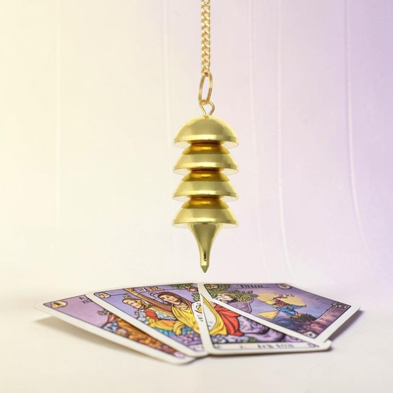 Pendule Osiris en Laiton – 4 Parties Dévissables