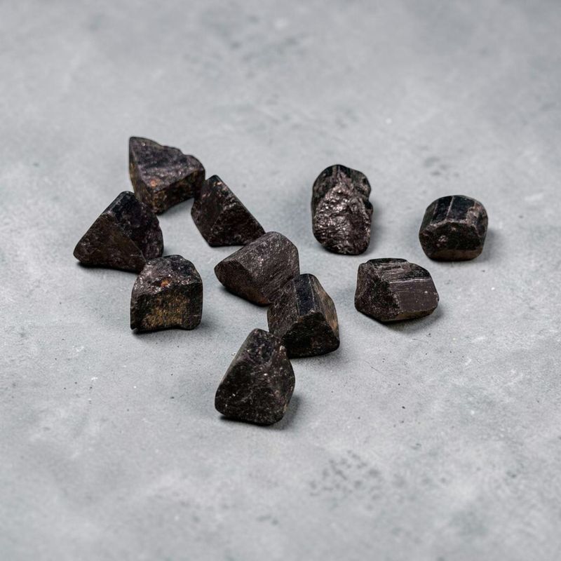 Mini Tourmaline noire brut - 2 à 4 cm Mini Tourmaline noire brut - 2 à 4 cm