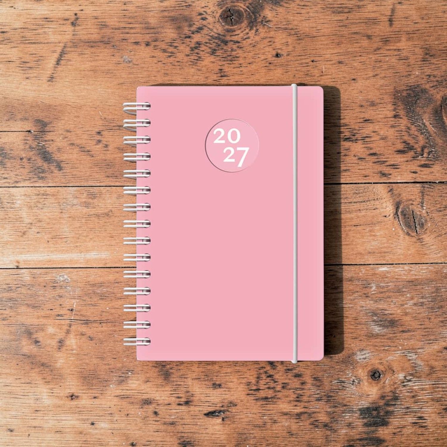Agenda Euro annuel 2027 - rose