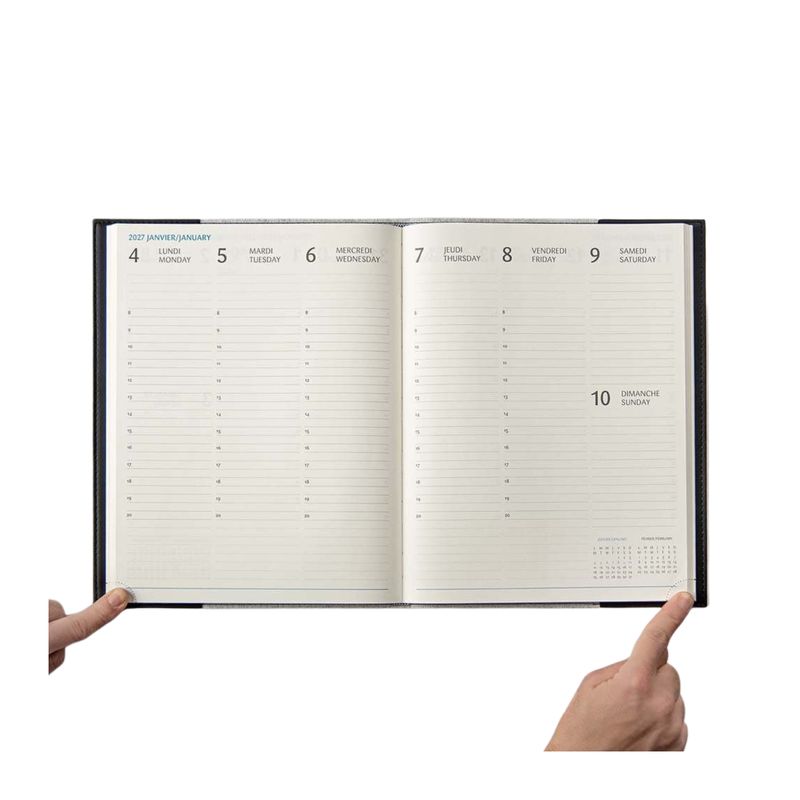 Agenda Ulys annuel 2027 - noir