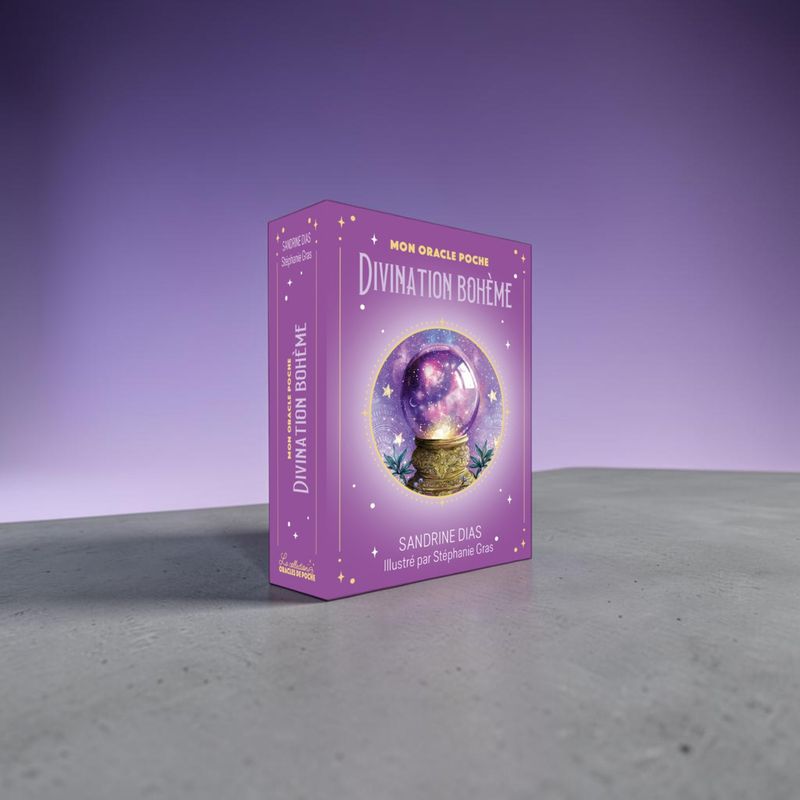 Mon oracle poche Divination bohème - Sandrine Dias Medium - Cartes Oracle