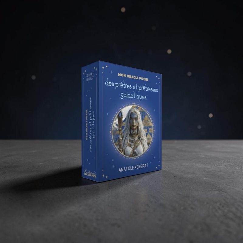 Mon oracle poche des prêtres et prêtresses galactiques - Anatole Kerbrat - Cartes Oracle