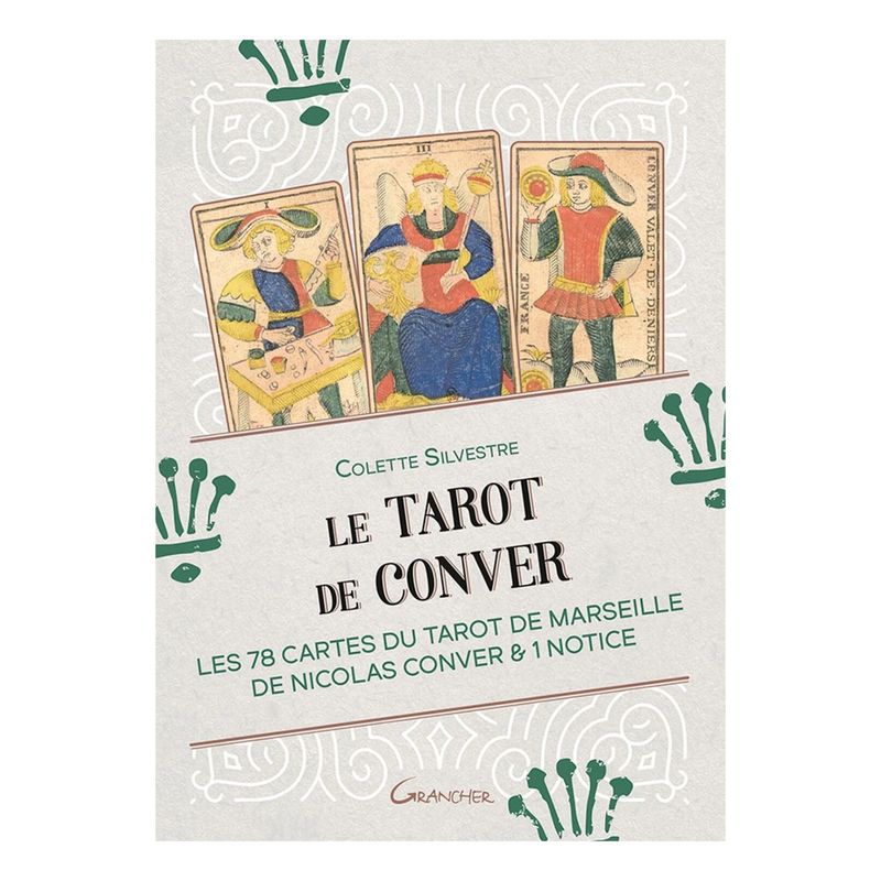 Le tarot de Conver - Coffret - Colette Silvestre