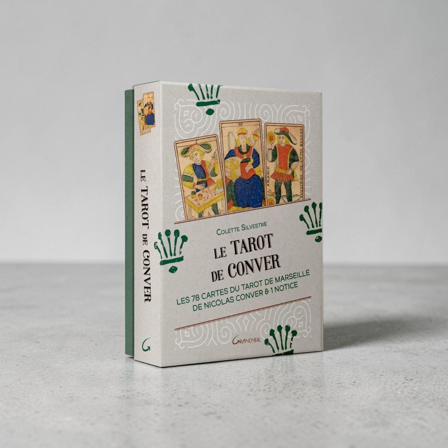 Le tarot de Conver - Coffret - Colette Silvestre