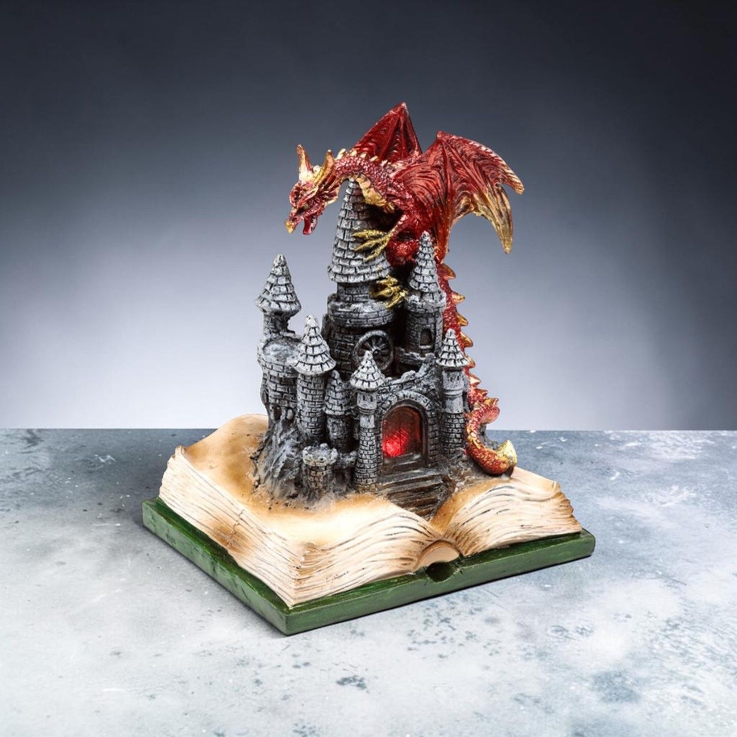 Château Enchanté à LED – Dark Legends Dragon de Feu Château Enchanté à LED – Dark Legends Dragon de Feu