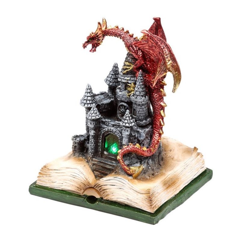 Château Enchanté à LED – Dark Legends Dragon de Feu