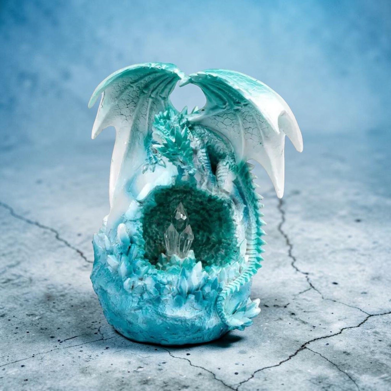 Dragon de la Grotte de Glace en Cristal à LED – Dark Legends