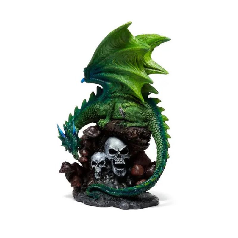 L’Esprit Émeraude Enchanté du Dragon Crânien de la Forêt