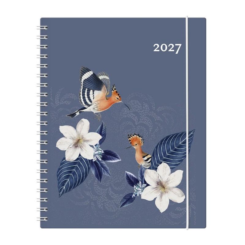 Livre - Agenda Garbo annuel 2027 - oiseaux - W.Maxwell