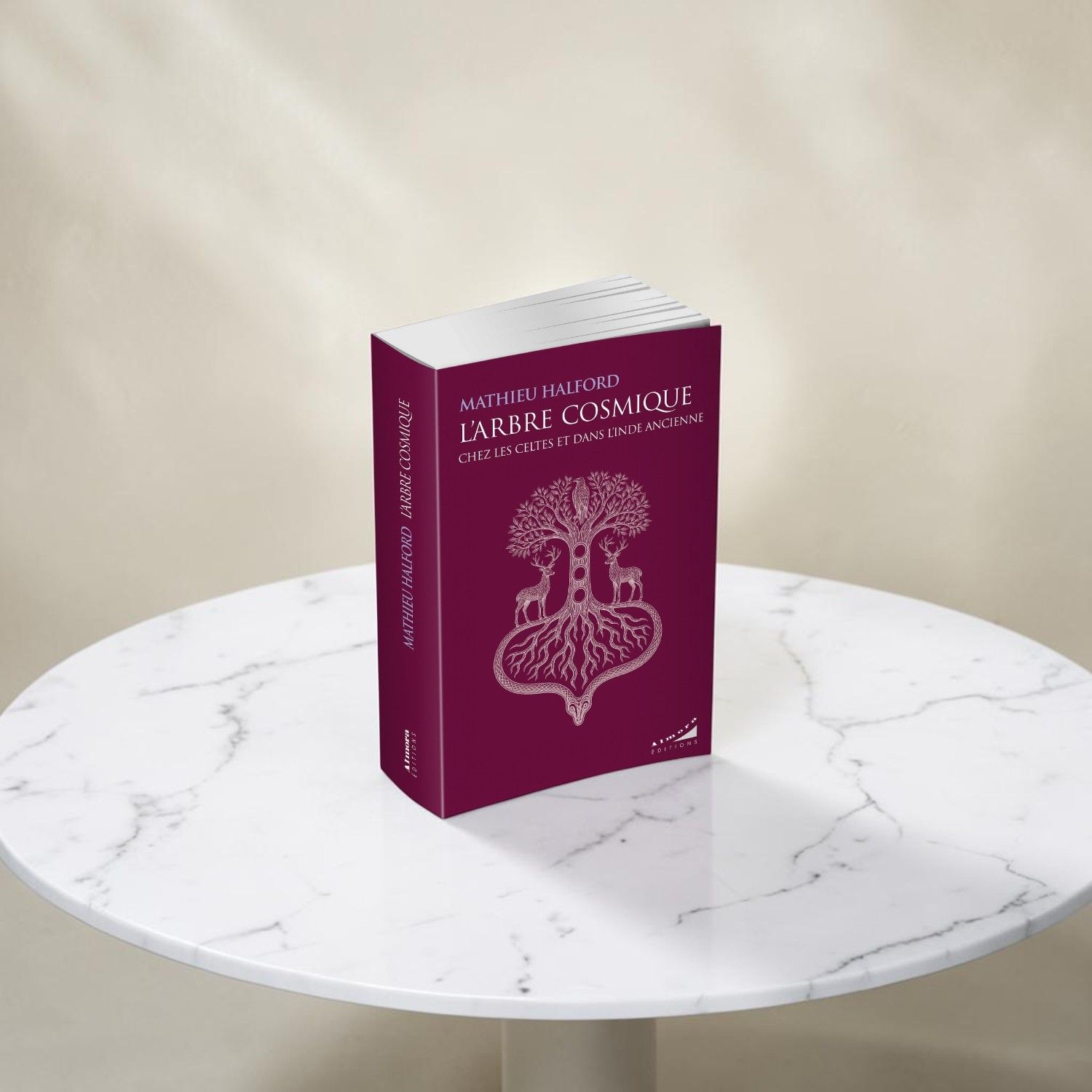Livre - L'arbre cosmique - Mathieu Halford - Almora
