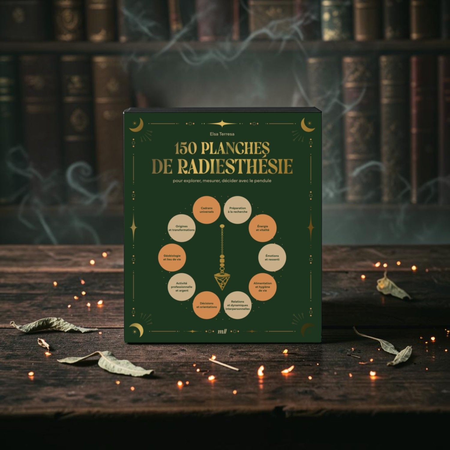 Livre - 150 planches de radiesthésie - Elsa Terresa - Mercileslivres