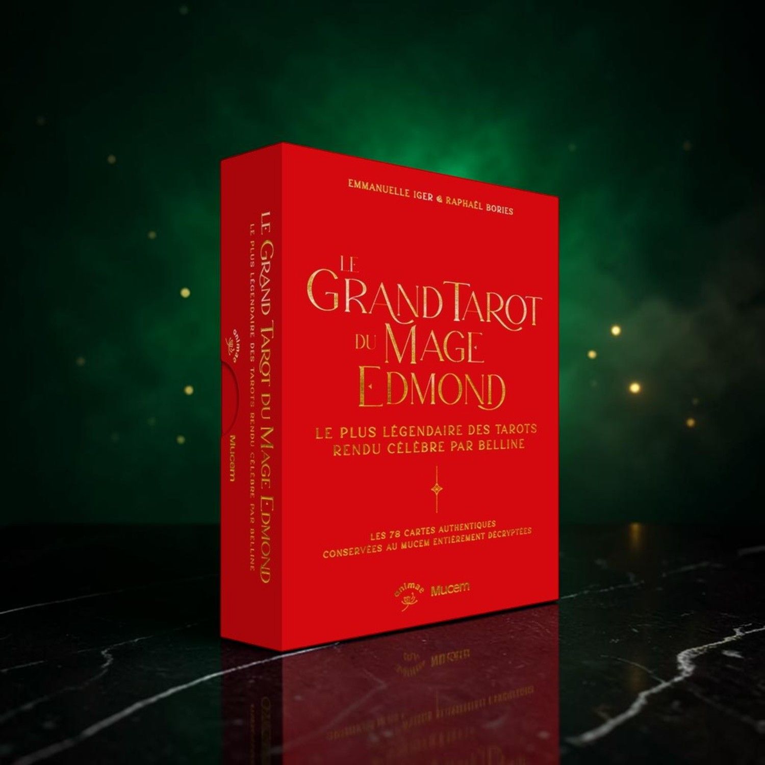 Le Grand Tarot du Mage Edmond - Emmanuelle Iger &amp; Raphaël Bories - Animae