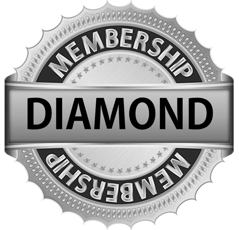 Diamond Membership (Lasts 12 Months)