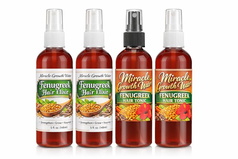 Fenugreek Hair Tonic/Elixir Leave in