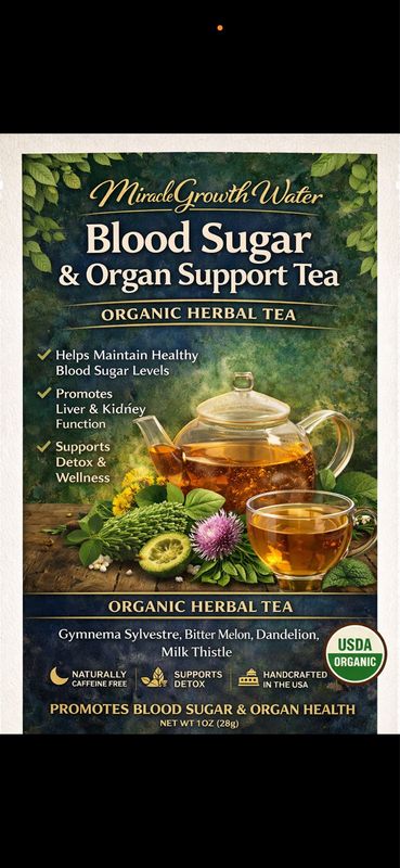 Blood Sugar &amp; Organ Support Tea