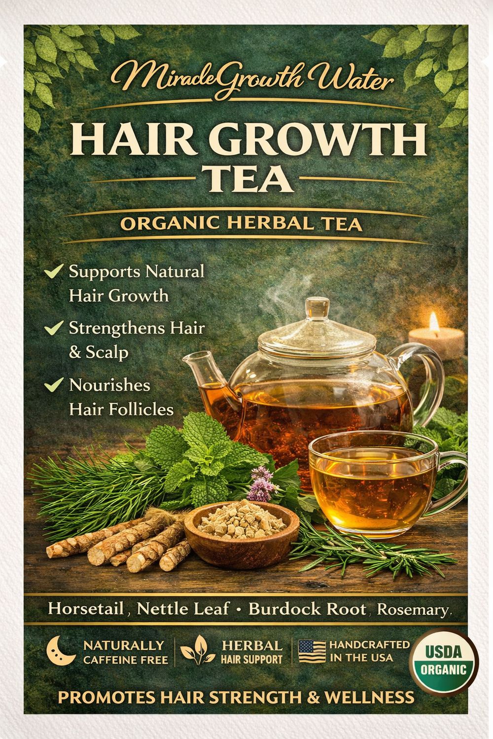 Hair Growth Tea 2 In 1