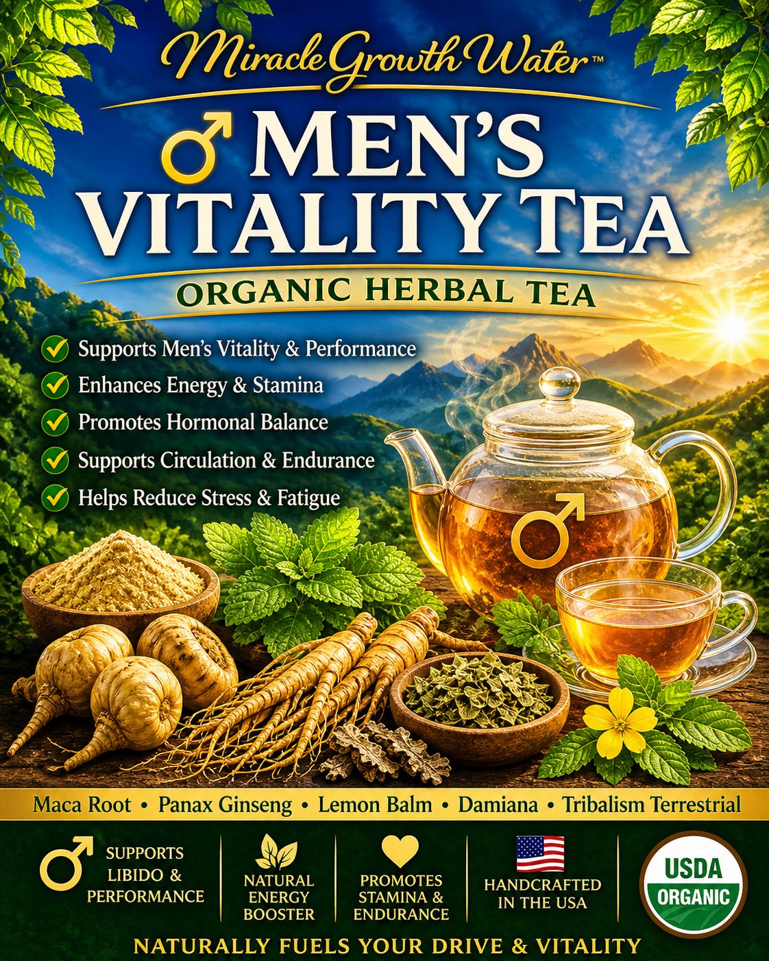Men’s Vitality Tea