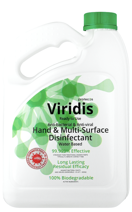 5 litre RBT Viridis Hand and Multi-Surface Disinfectant