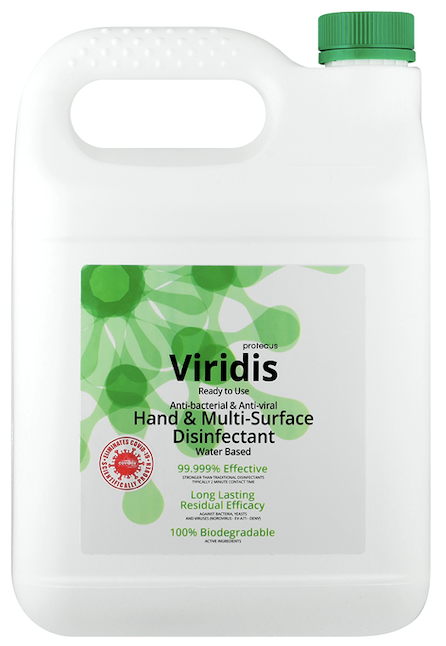 25 litre RBT Viridis Hand and Multi-Surface Disinfectant