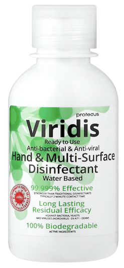 200ml RBT Viridis Hand and Multi-Surface Disinfectant