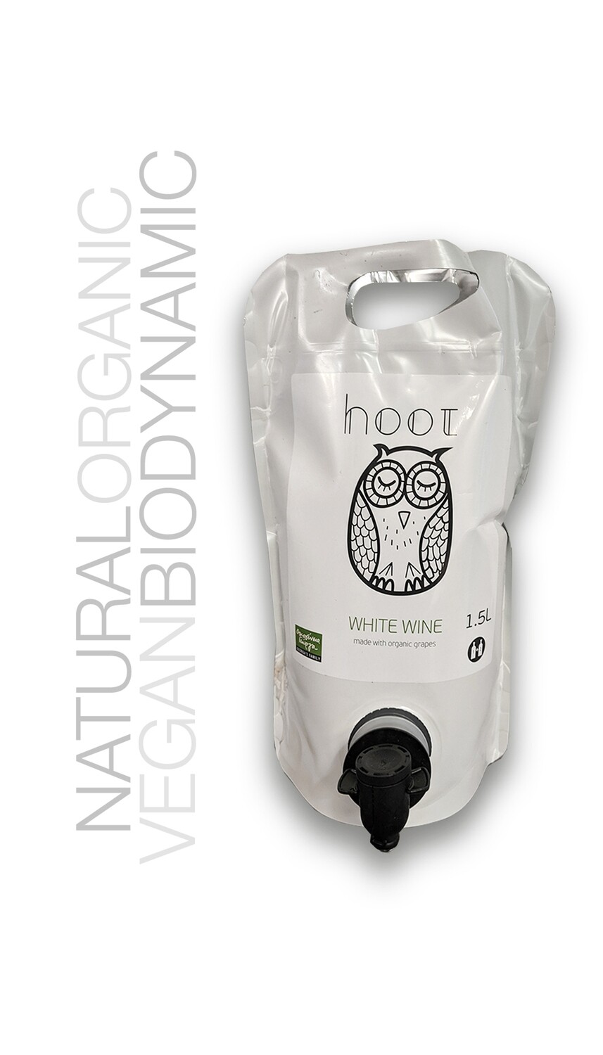 Georgas Family Hoot White Wine Blend 1.5L Pouch 