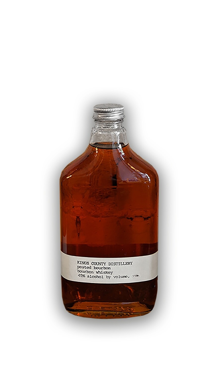 Kings County Distillery Peated Bourbon Whiskey 200 ML