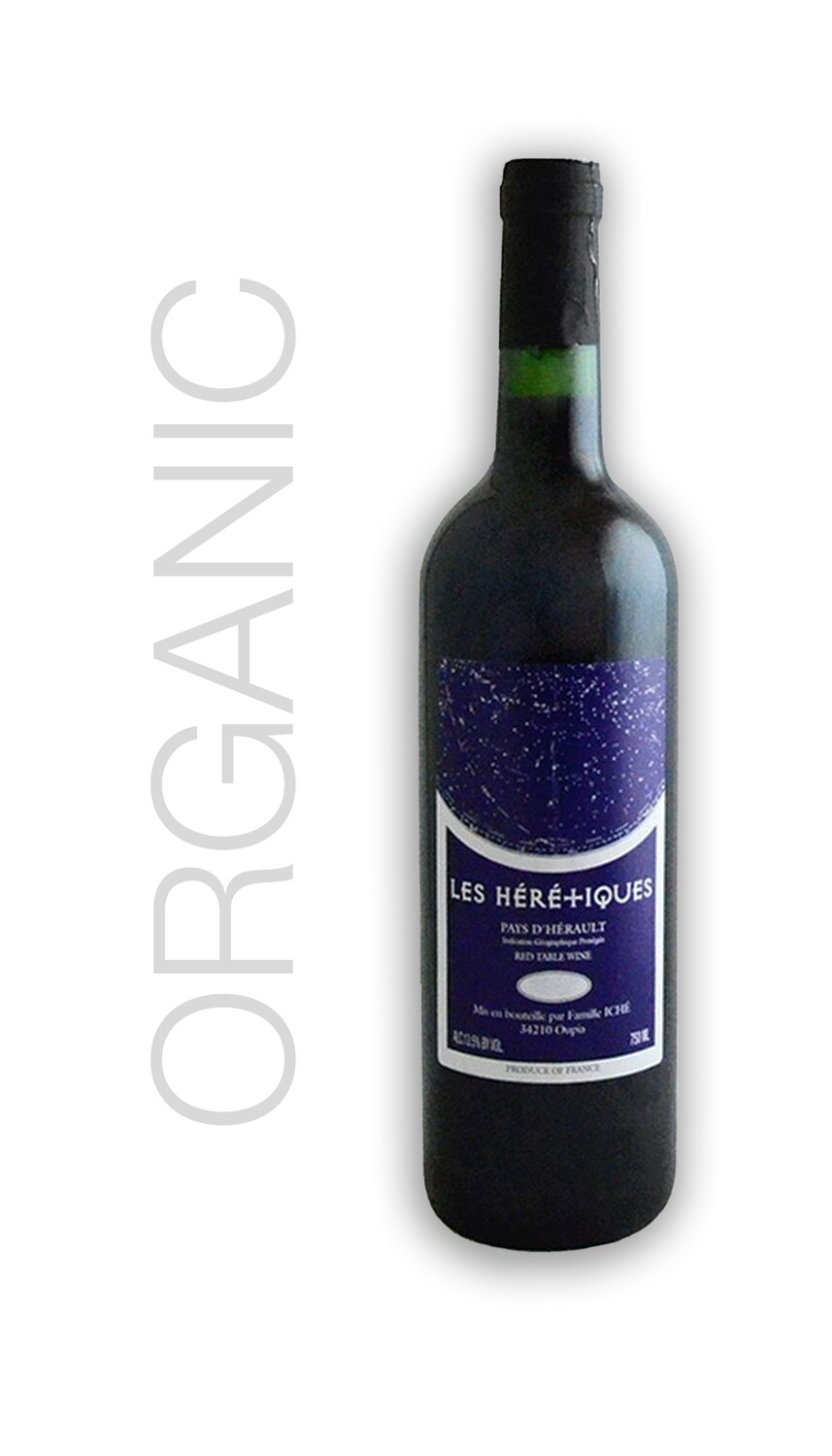 Oupia Les Heretiques Languedoc Red Blend Organic 2019