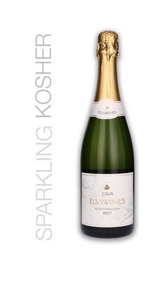 ElviWines Cava Method Traditional Brut Kosher