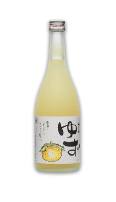 Umenoyado Aragoshi Yuzu shu citrus liqueur