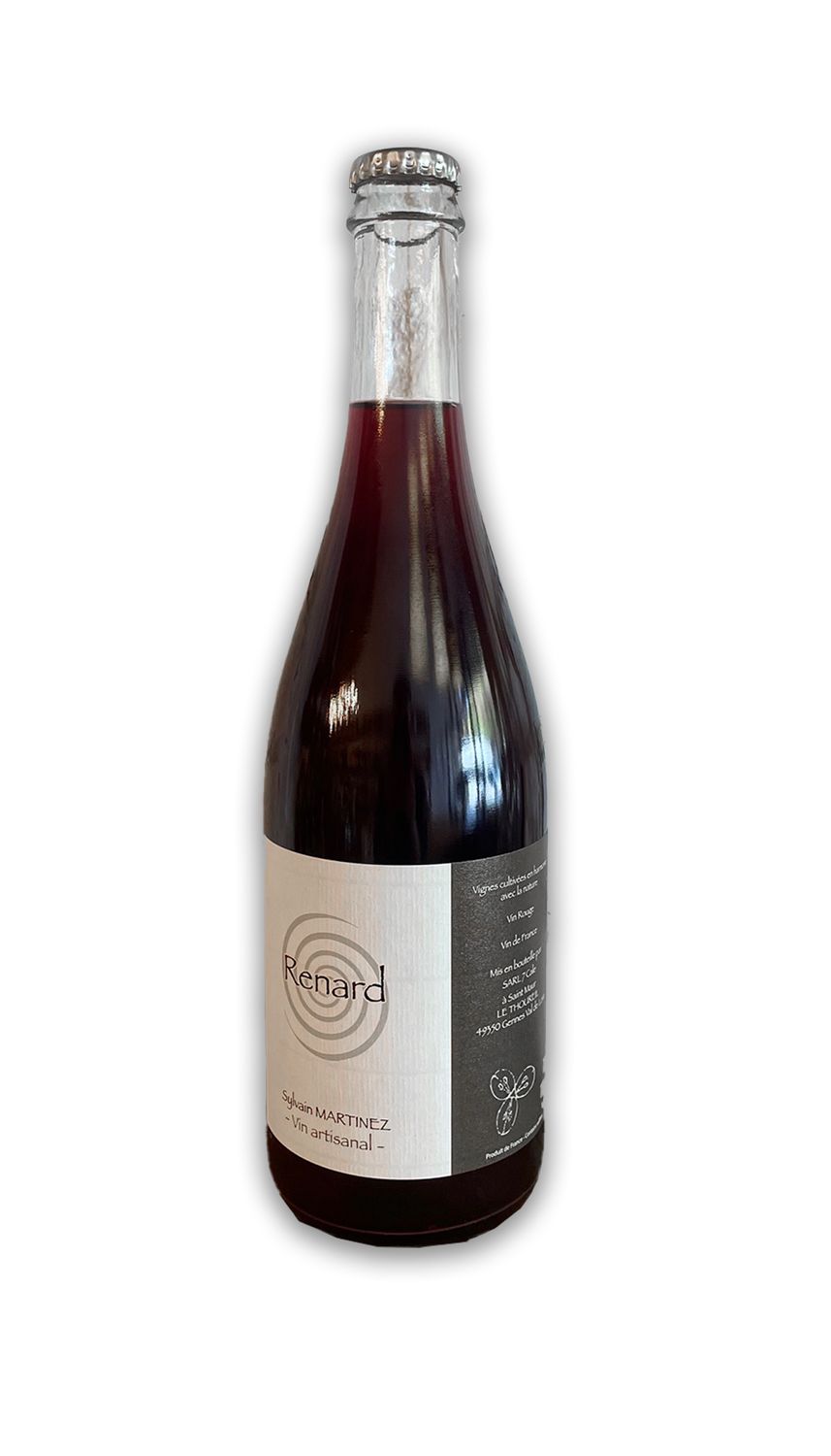 Renard Sylvain Martinez Pineau d&#39;Aunis &amp; Grolleau 2022 Chilled Red