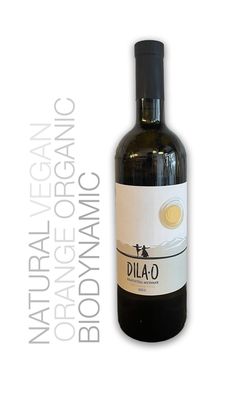 DILA-O Rkatsiteli Mtsvane 2023 dry Georgian amber wine