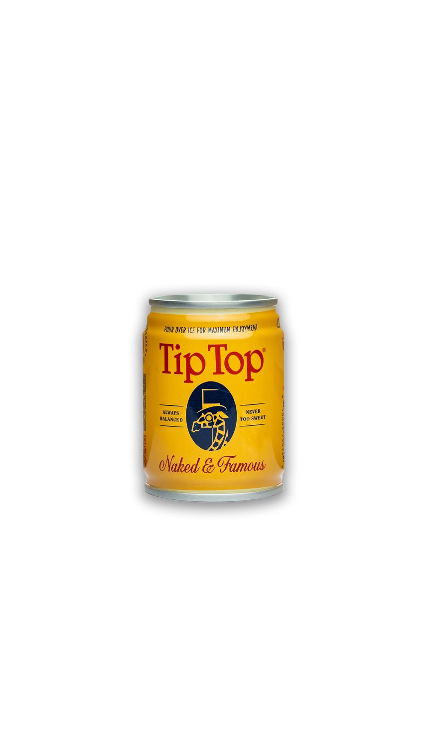 Tip Top Naked and Famous can cocktail