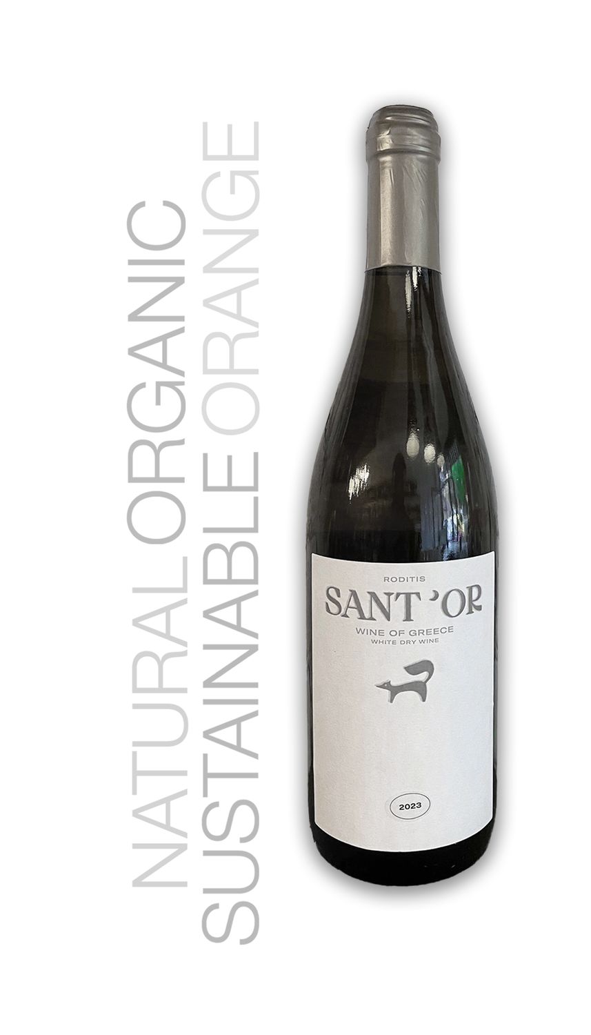 Sant&#39; Or  Achaia Roditis. dry white  Bio Vegan
