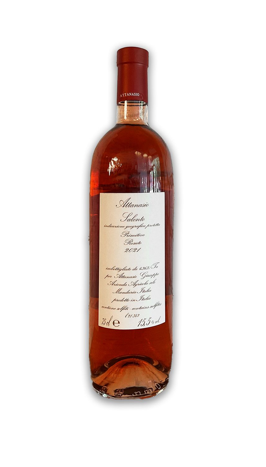 Attanasio Salento Primitivo Rosato