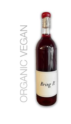Bring It Swick red blend  Oregon Syrah, Cab Sauv, Pinot Gris, Mourvèdre, Grenache, Pinot Noir, Graciano _Organic Vegan