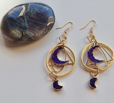 Celestial purple cosmos