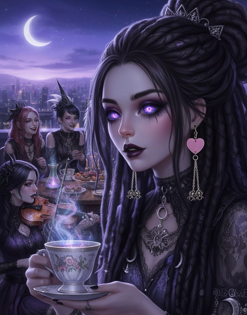 Spider-kissed Earrings