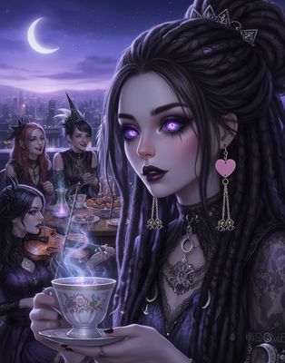 Spider-kissed Earrings