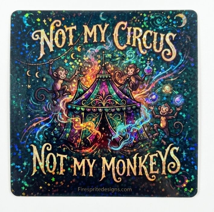 Not my circus Not my monkeys