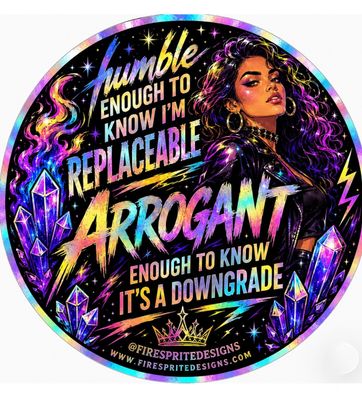 Humble enough to know I’m replaceable, Arrogant enough to know it’s a downgrade.