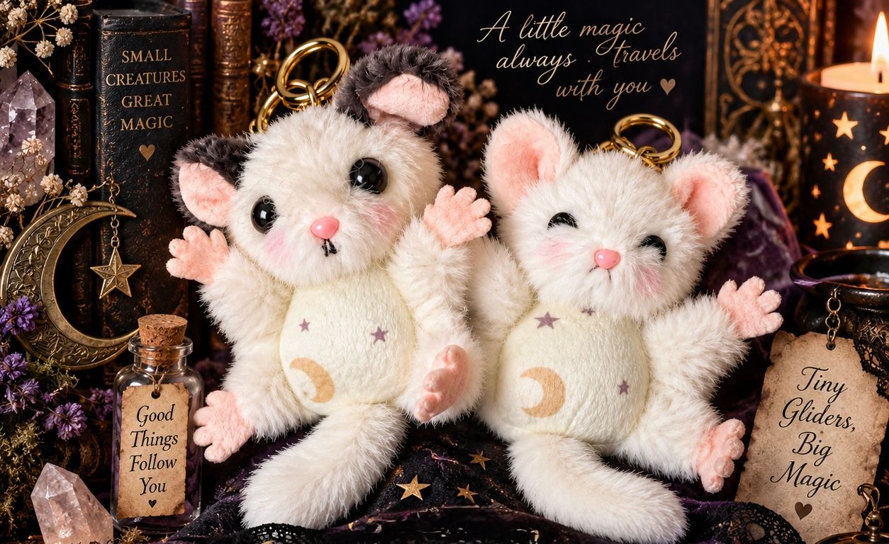 Celestail Sugar Glider Plush Companions