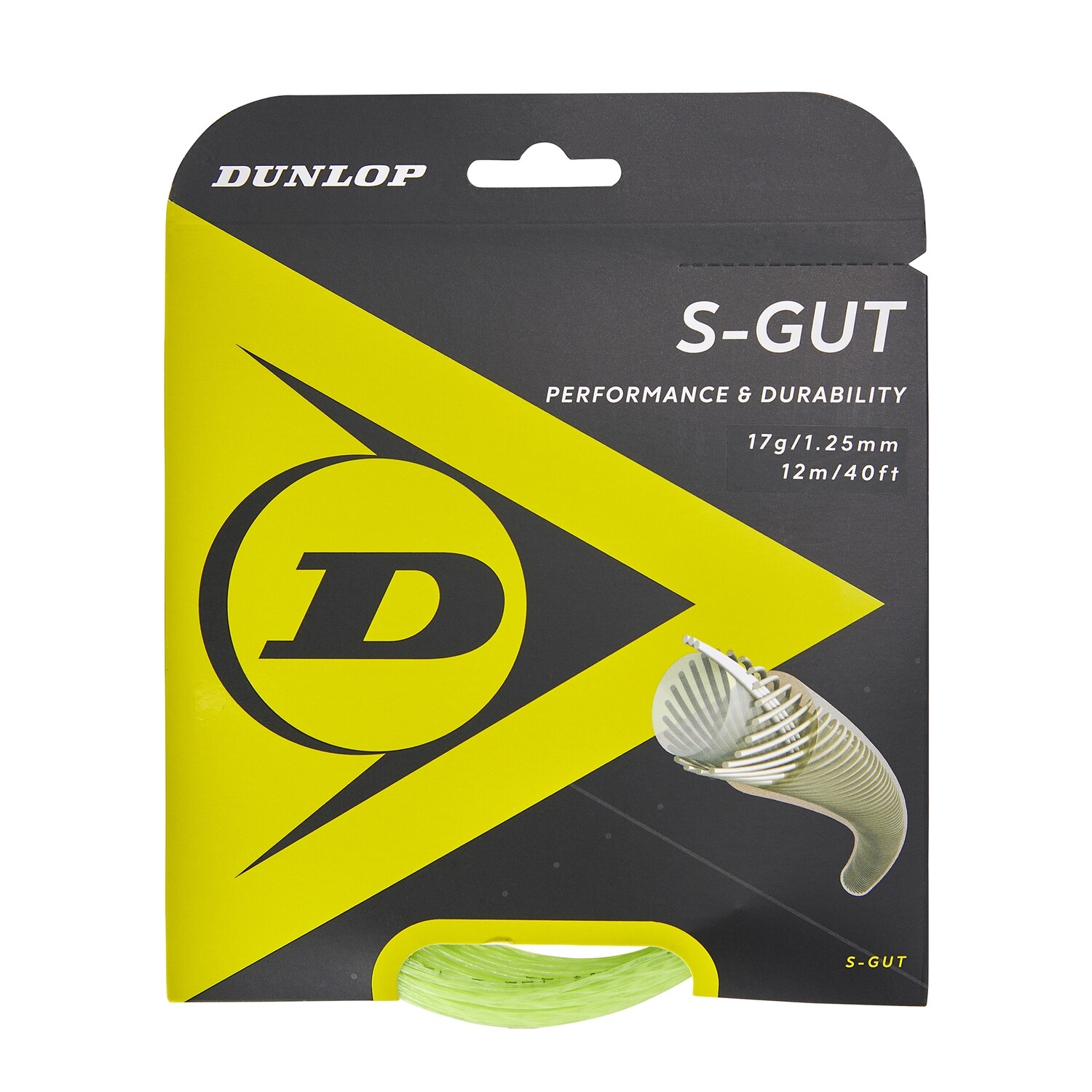 Dunlop S-Gut String Yellow 17g