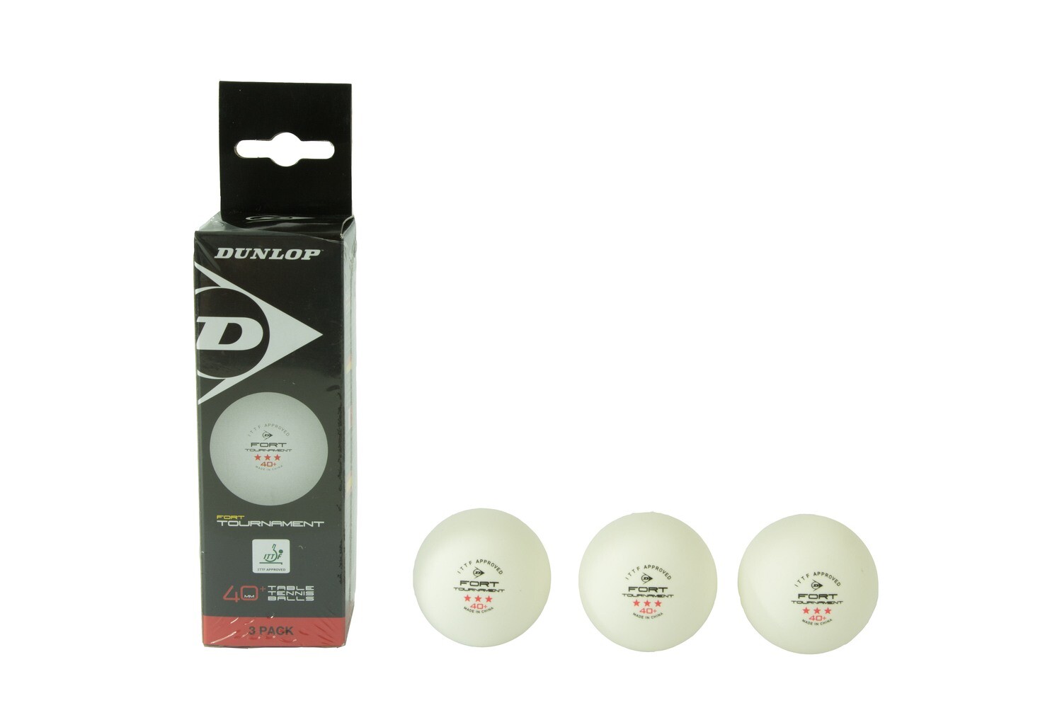 Dunlop Table Tennis Ball Fort Tournament 40+
