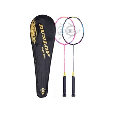 Dunlop Badminton Neon 1.0 Set (Pink)