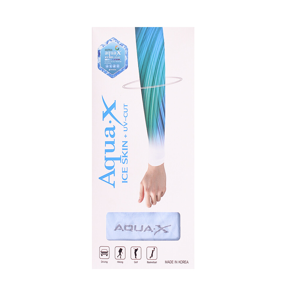 Aqua-X Cool Arm Sleeve Light Blue