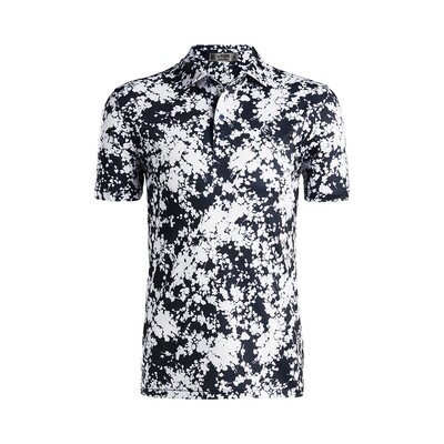 G/FORE Abstract Floral Polo (Twilight)