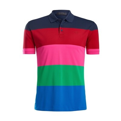 G/FORE Men&#39;s Multi Stripe Polo